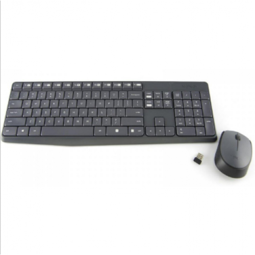 Logitech - (黑色)(920-007949) MK235無線鍵盤滑鼠組